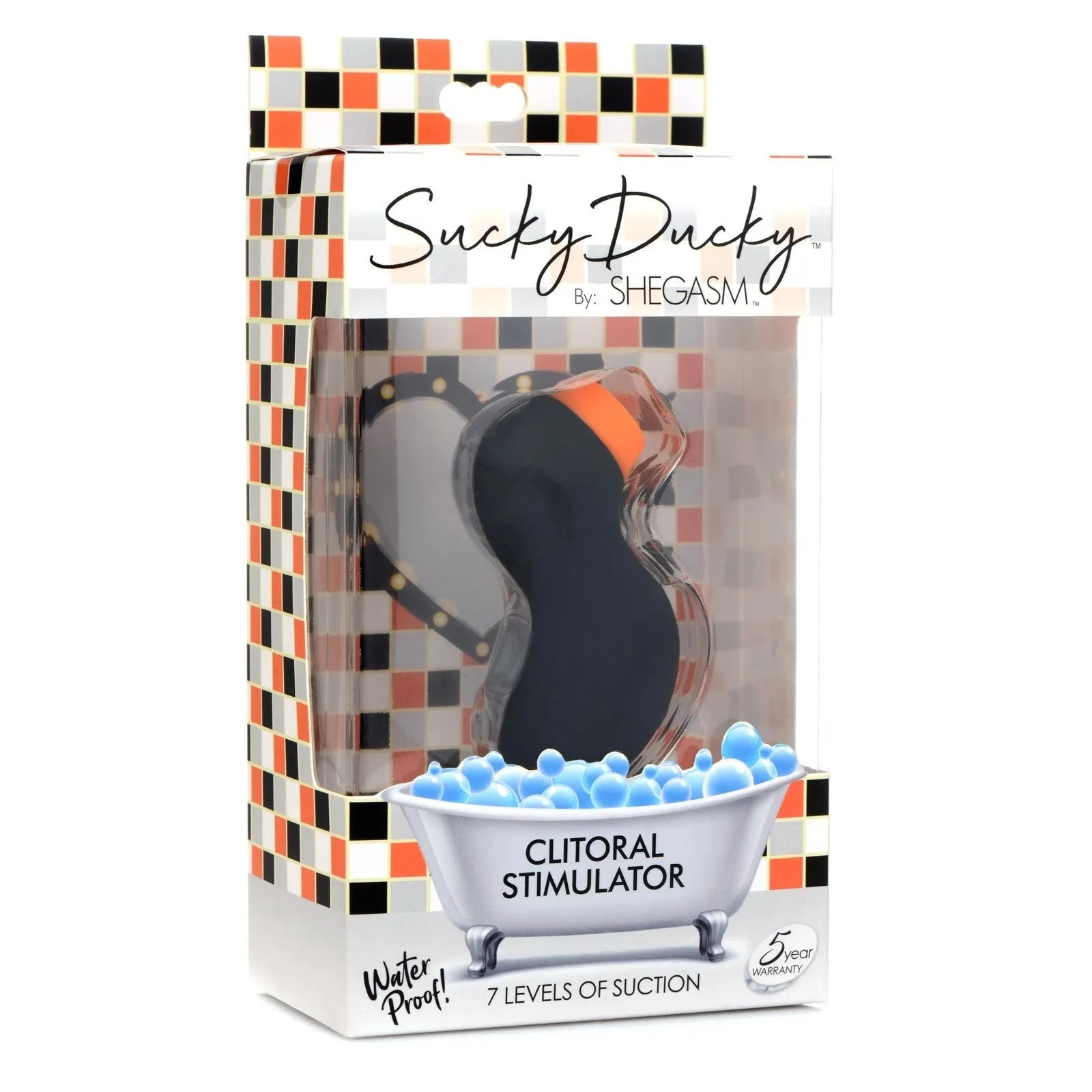 Sucky Ducky Clitoral Stimulator - Black