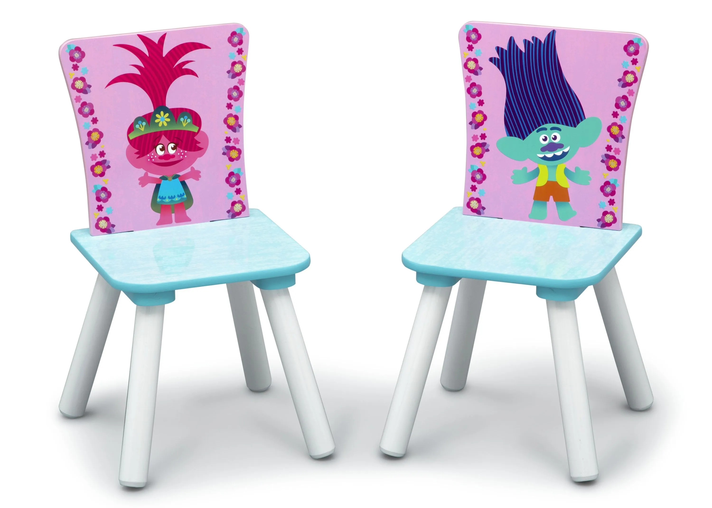 Trolls World Tour Table and Chair Set with Storage