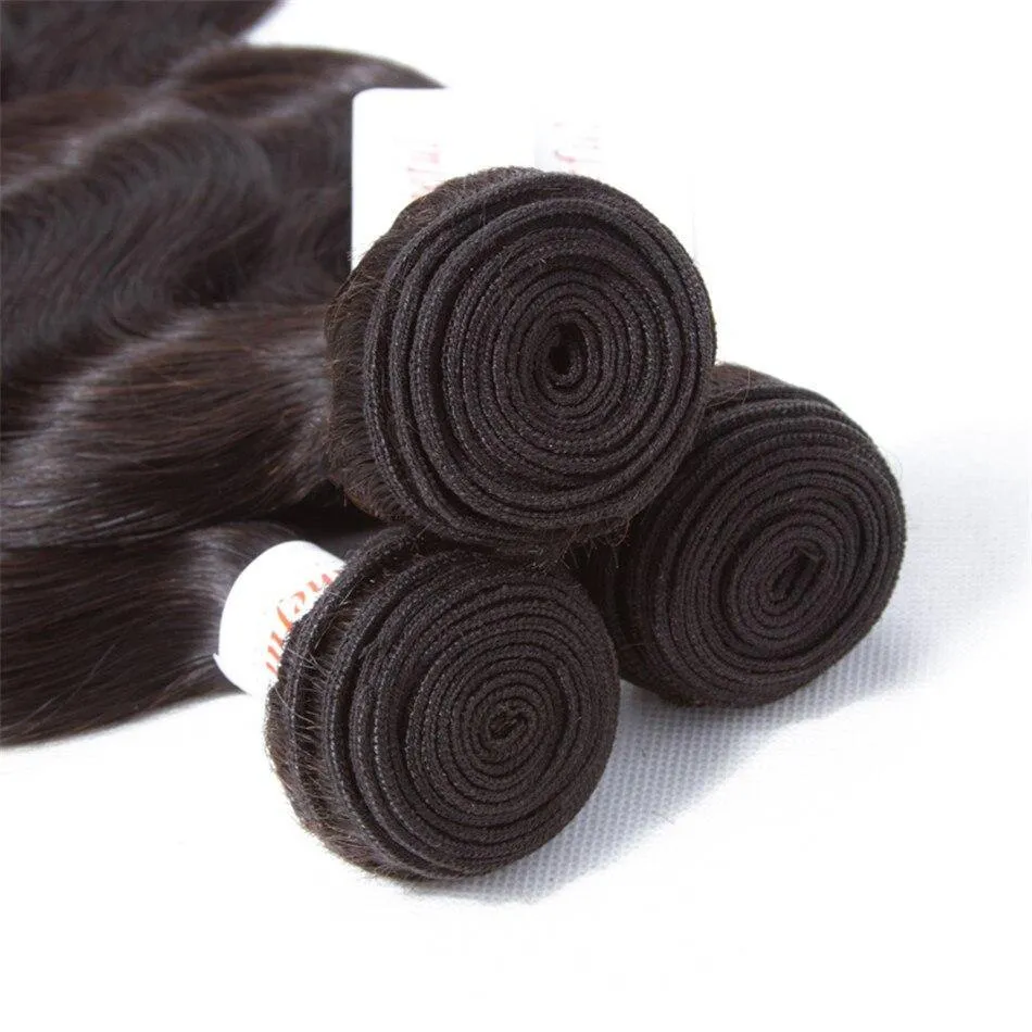 Tuneful Brazilian Body Wave Hair 3 Bundles Remy Hair Weft Weave Extensions