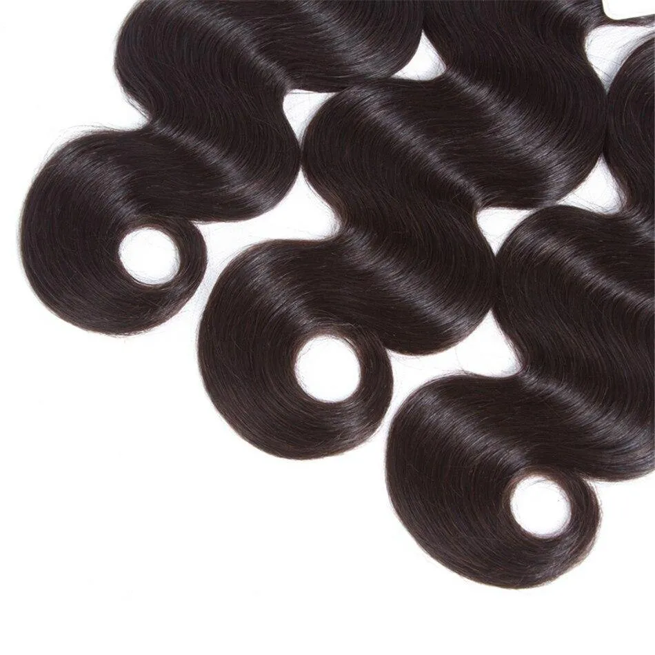 Tuneful Brazilian Body Wave Hair 3 Bundles Remy Hair Weft Weave Extensions