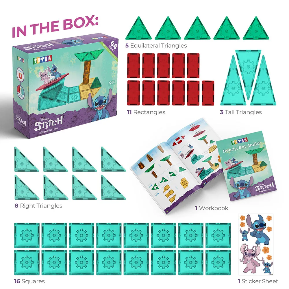Tytan Toys Disney Stitch Magnetic Tiles