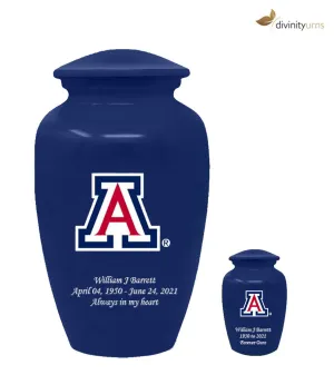 University of Arizona Wildcats Memorial Cremation Urn