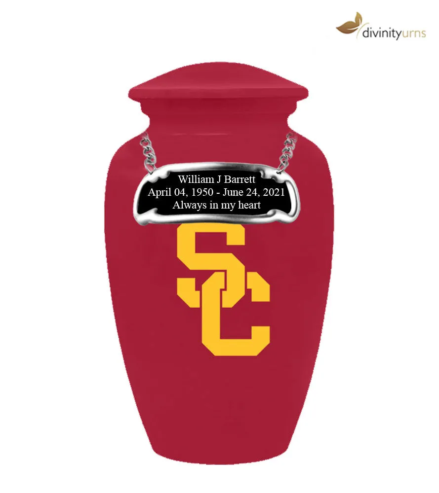 University of Southern California Trojans Memorial Cremation Urn